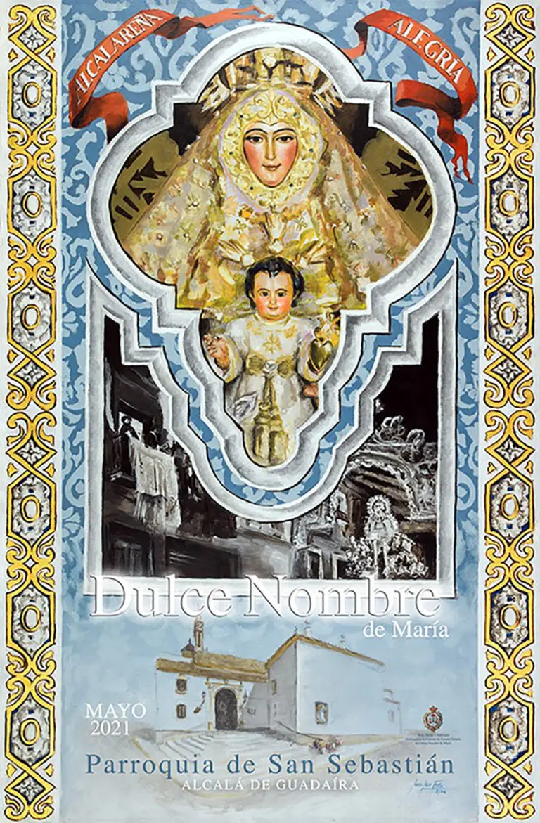 Cartel de Mayo · Hermandad del Dulce Nombre — vista 2