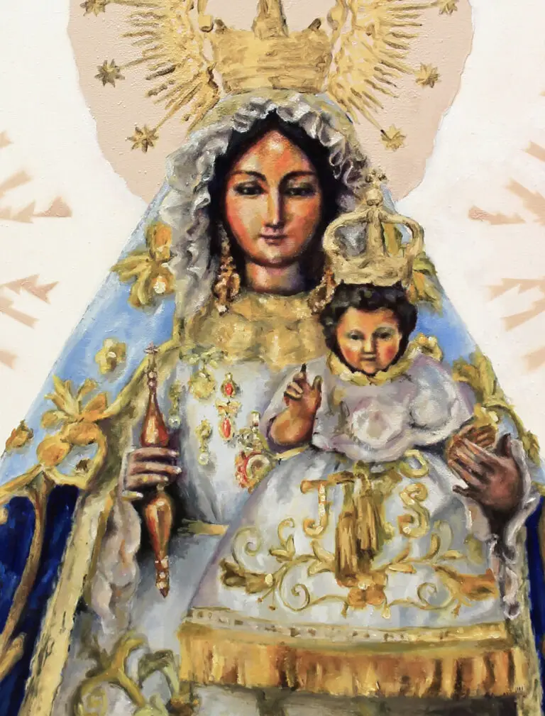 Cartel de las Fiestas Patronales de la Virgen de Belén — vista 2