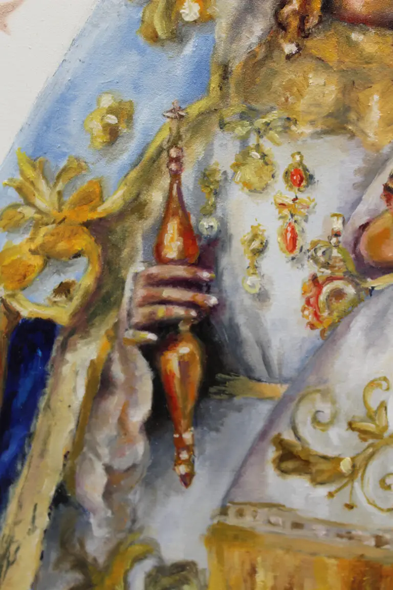 Cartel de las Fiestas Patronales de la Virgen de Belén — vista 3
