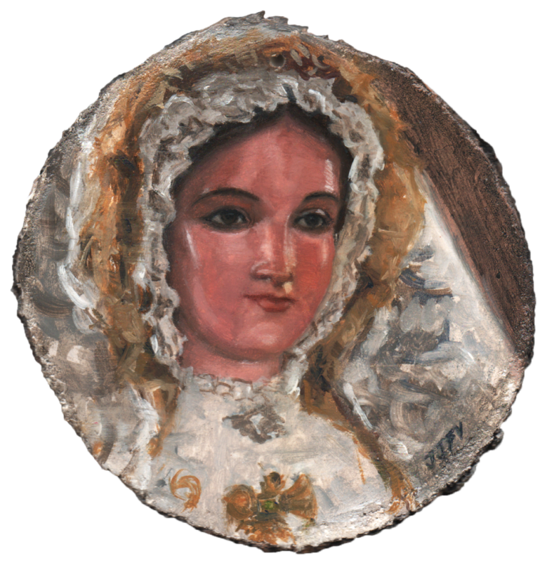 Medallón Virgen de Luna